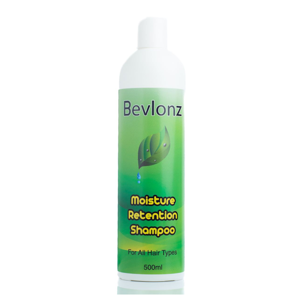 Bevlonz Moisture Retention Shampoo - For All hair types - 500ml